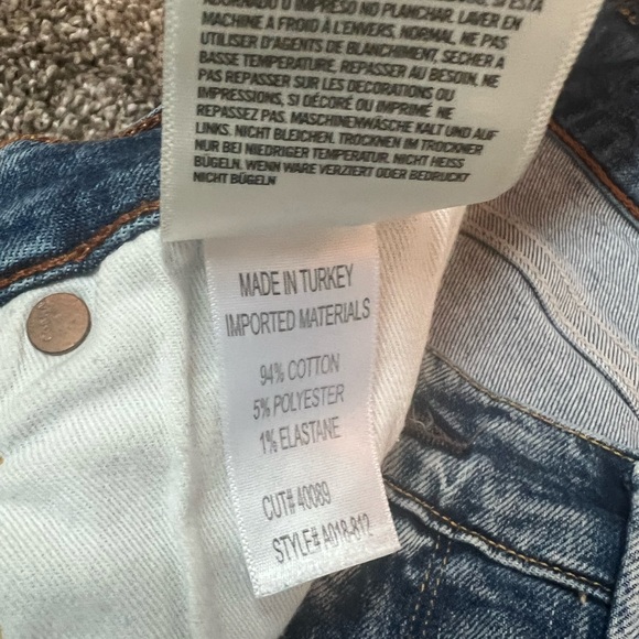 Agolde jeans, size 27, Light washed, distressed. - Picture 3 of 4